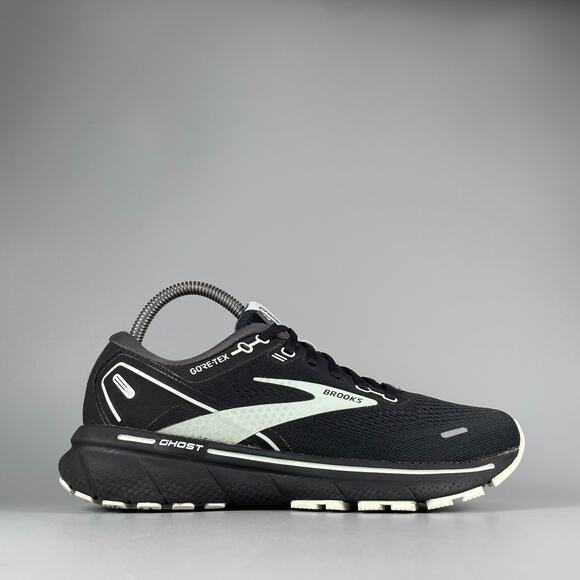 Brooks Ghost 14 Women's 8 B Black Aqua Goretex Running Athletic Shoes Sneakers - Picture 6 of 9
